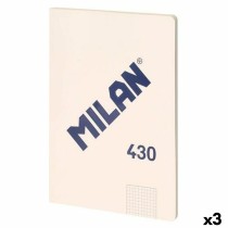 Carnet Milan SERIE 1918 Beige A4 48 Volets (3 Unités)