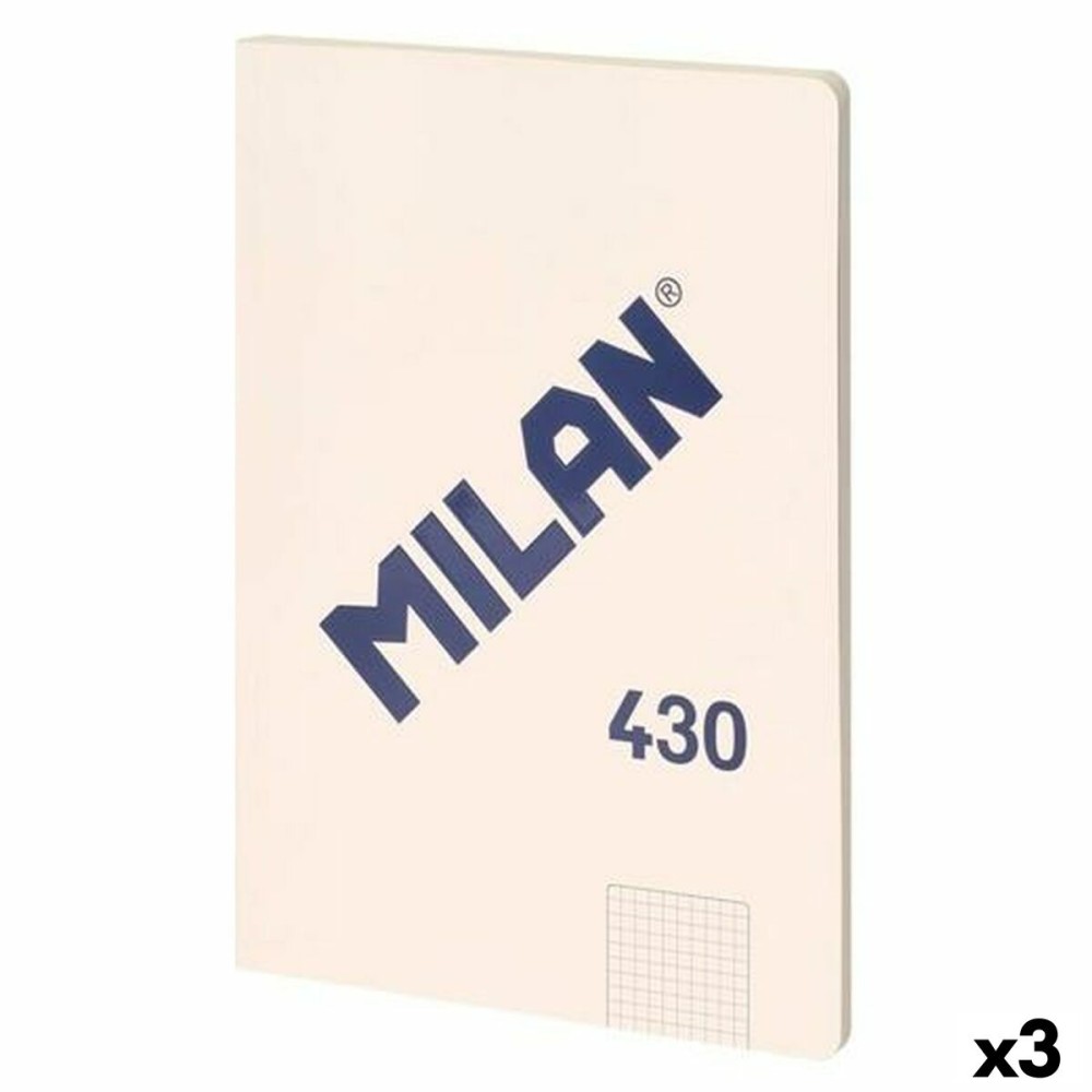 Carnet Milan SERIE 1918 Beige A4 48 Volets (3 Unités)