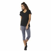 Damen Kurzarm-T-Shirt Reebok Wor Supremium Detail Schwarz