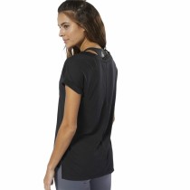 Damen Kurzarm-T-Shirt Reebok Wor Supremium Detail Schwarz