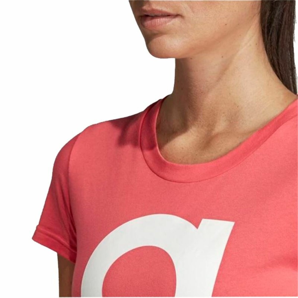 Women’s Short Sleeve T-Shirt Adidas Essentials Light Pink