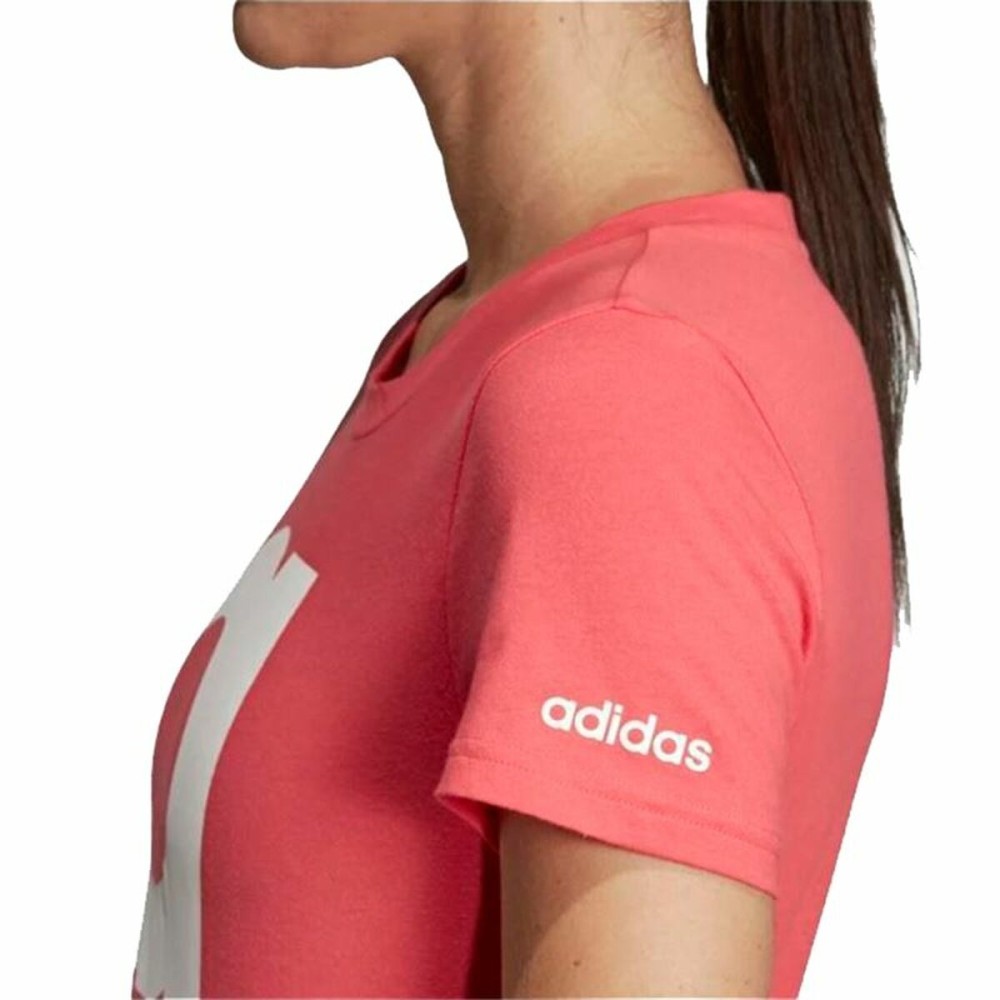 Women’s Short Sleeve T-Shirt Adidas Essentials Light Pink