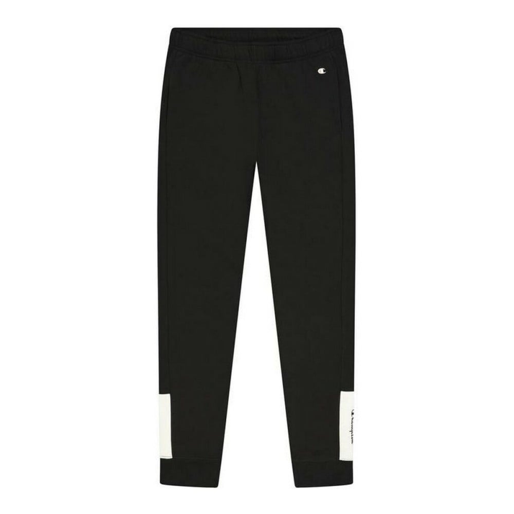 Long Sports Trousers Champion Rib Cuff Black Men
