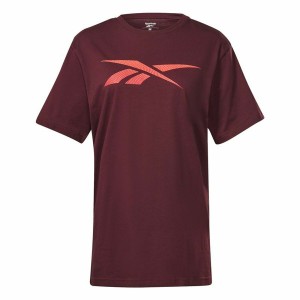 Men’s Short Sleeve T-Shirt Reebok RI Logo Maroon