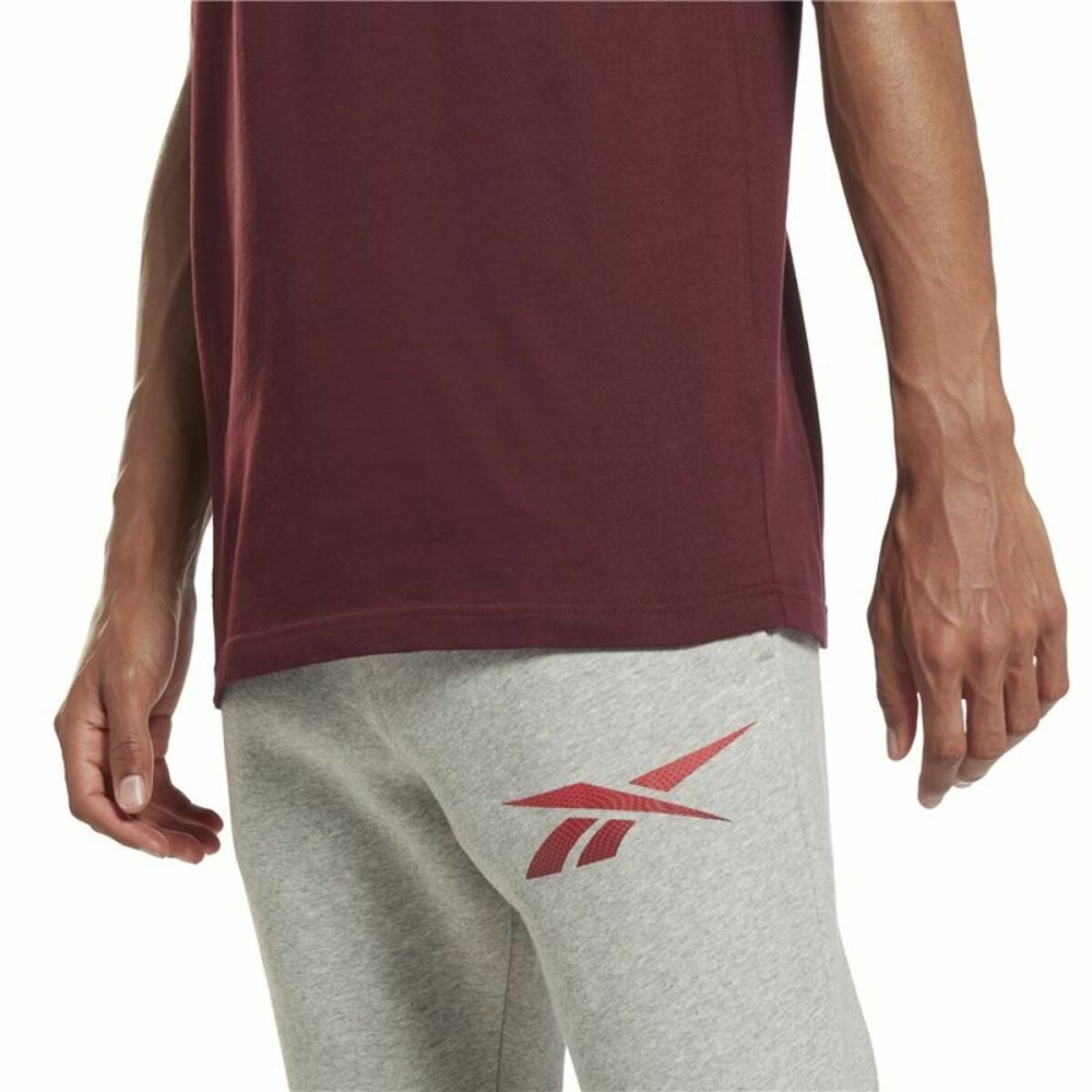 T-shirt à manches courtes homme Reebok RI Logo Bordeaux