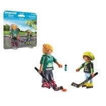 Playset Playmobil 71209 13 Pieces Hockey player Duo