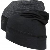 Bonnet de Sport 4F H4Z22-CAF008-20S Gris foncé Noir L/XL