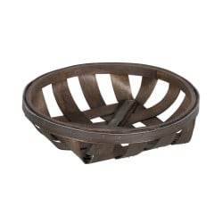 Set de basket Marron Bois 51 x 51 x 9 cm (3 Unités)