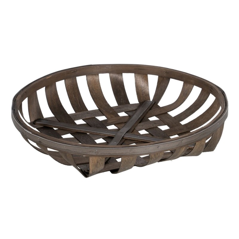 Set de basket Marron Bois 51 x 51 x 9 cm (3 Unités)