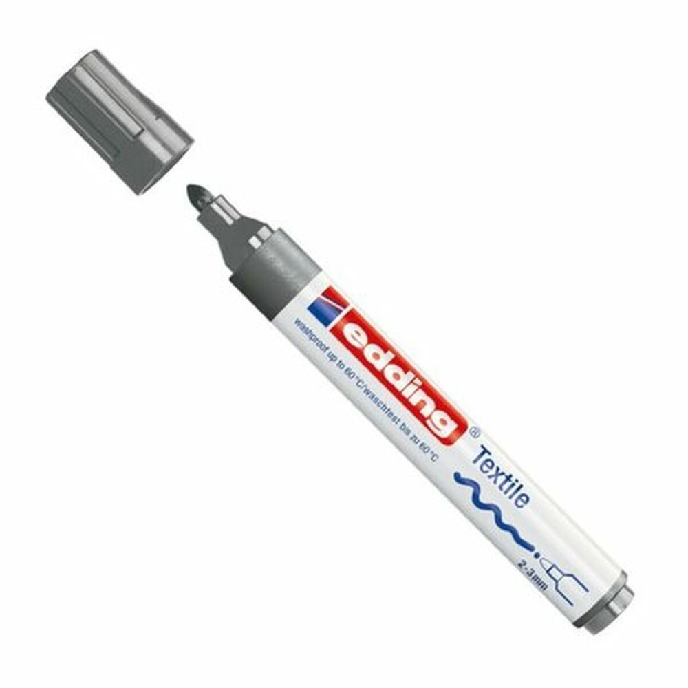 Marker Edding Textile 4500 Grey (10 Units)