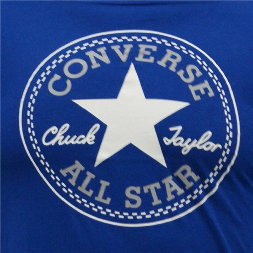 Child's Short Sleeve T-Shirt Converse Core Chuck Taylor Patch Blue