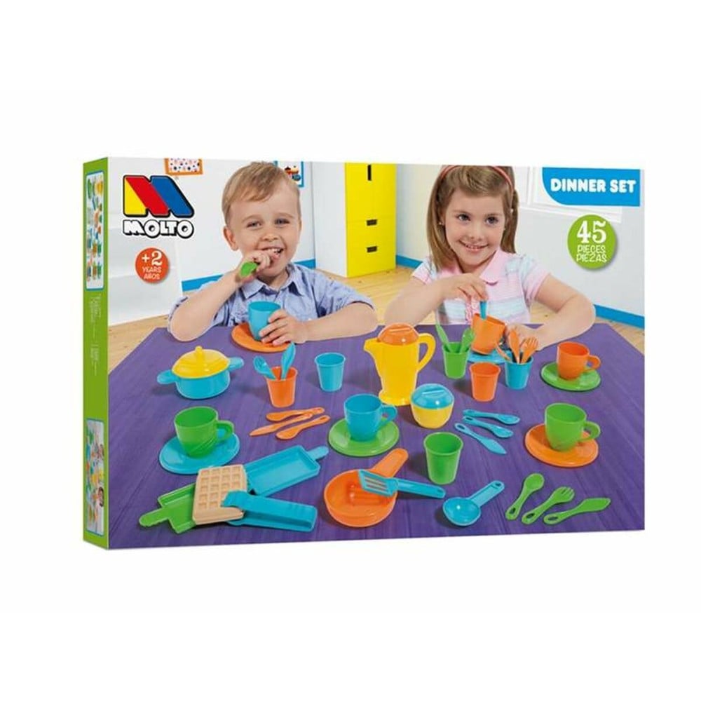 Children’s Dinner Set Moltó 45 Pieces 15 Pieces