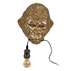 Wall Light Golden Resin A 40 W Gorilla 220-240 V 32 x 28 x 23,5 cm