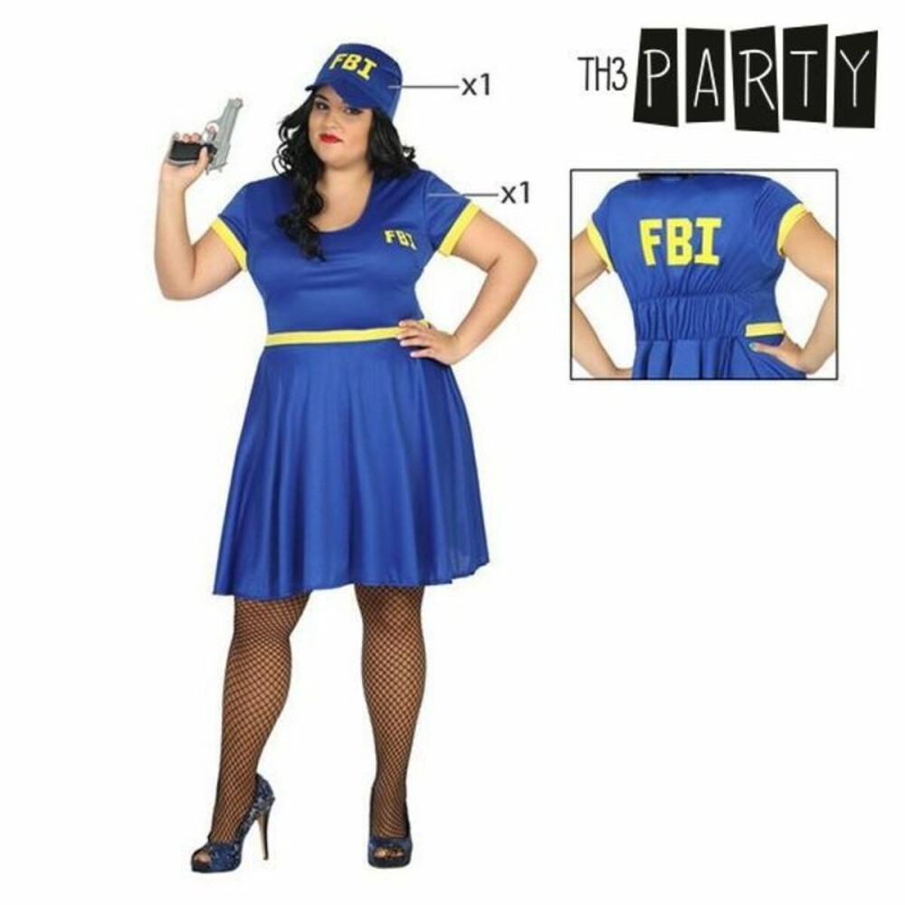 Costume for Adults Th3 Party Blue