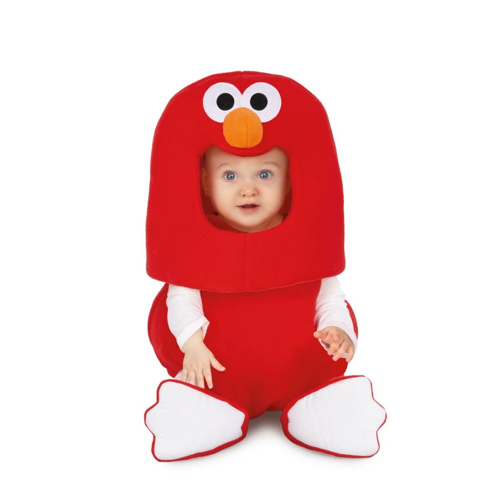 Déguisement pour Bébés My Other Me Elmo Sesame Street Rouge (3 Pièces)