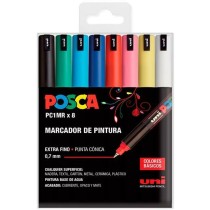 boîte de marqueurs POSCA PC-1MR Multicouleur