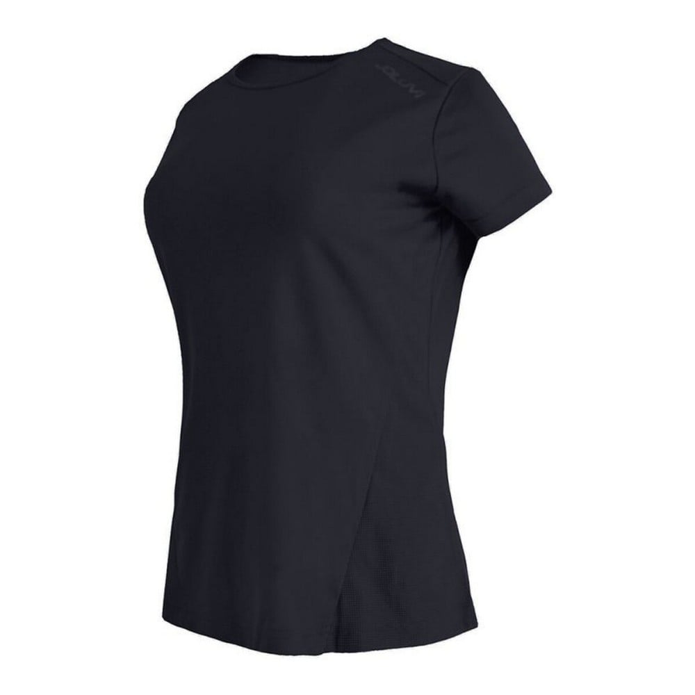 Damen Kurzarm-T-Shirt Joluvi Runplex Schwarz