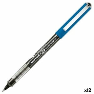 Liquid ink pen Uni-Ball Eye Ocean Care Black 0,5 mm (12 Units)