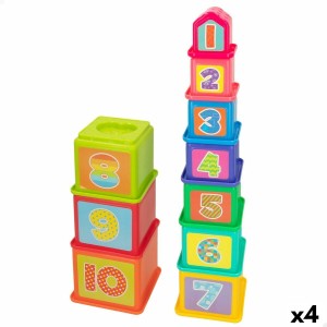 Stacking Blocks PlayGo 4 Units 10,2 x 50,8 x 10,2 cm