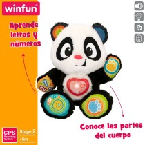 Jouet pour bébé Winfun Ours Panda 27 x 33 x 14 cm (4 Unités)