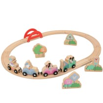 Spielset Fahrzeuge Disney 18 Stücke 37 x 7,5 x 3 cm 4 Stück