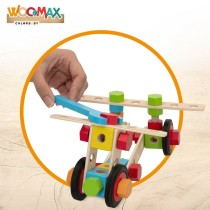 Construction set Woomax 80 Pieces (4 Units)