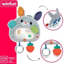 Baby toy Winfun Rabbit 25 x 35 x 2,5 cm (4 Units)