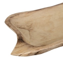 Schale natürlich Holz 46 x 24 x 5 cm