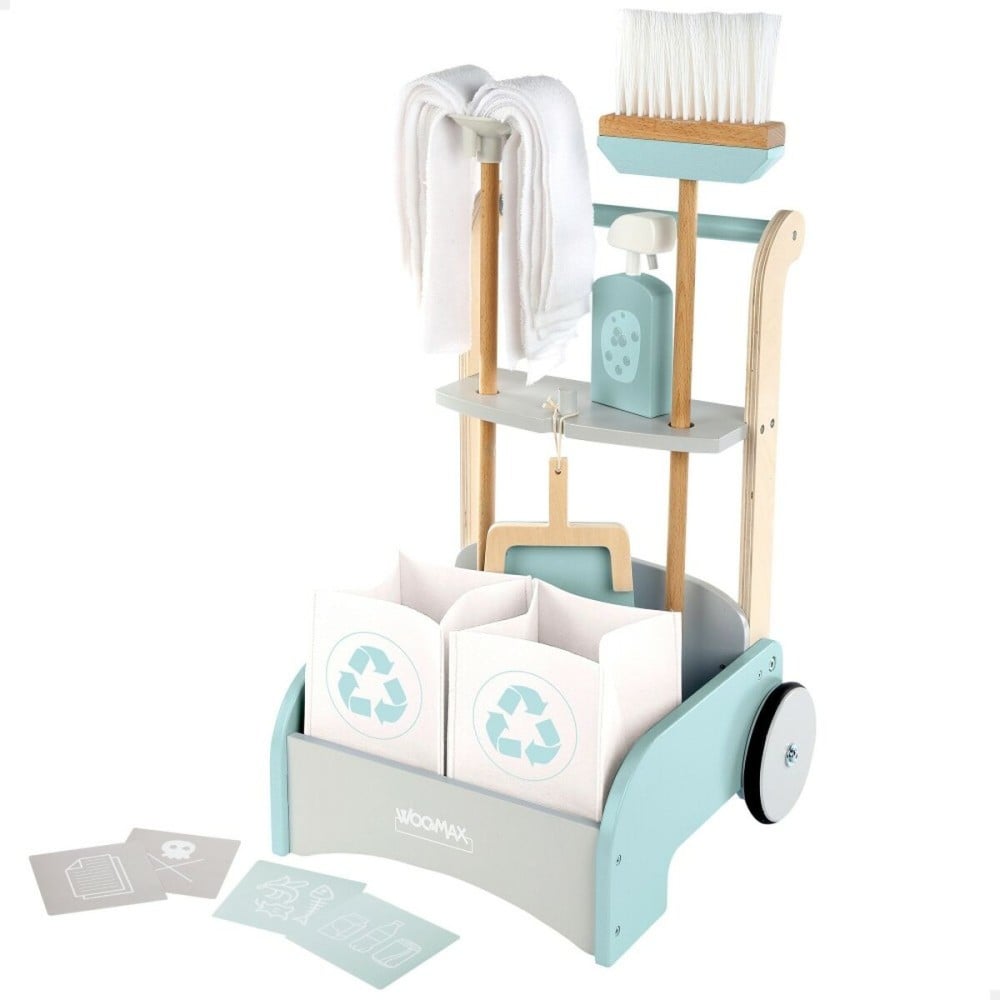 Kit de nettoyage et de rangement Woomax jouet 34,5 x 50 x 32,5 cm