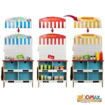 Cuisinière jouet Play & Learn 60 x 109 x 40 cm