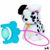 Plush Pet Eolo Sprint Dog 19 x 21,5 x 13 cm (4 Units)