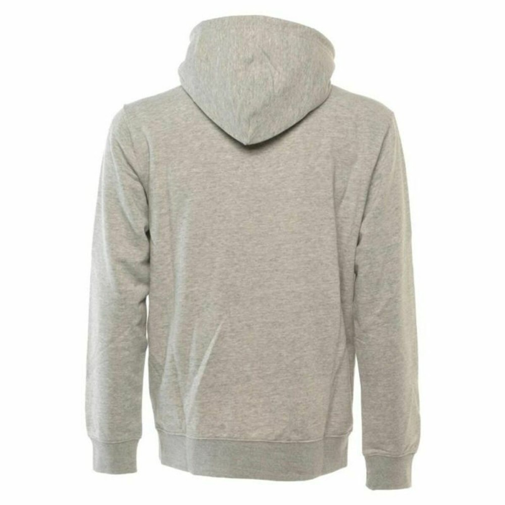 Herren Sweater mit Kapuze Champion Hooded Full Zip Grau