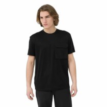 Herren Kurzarm-T-Shirt 4F Fnk M200 Schwarz