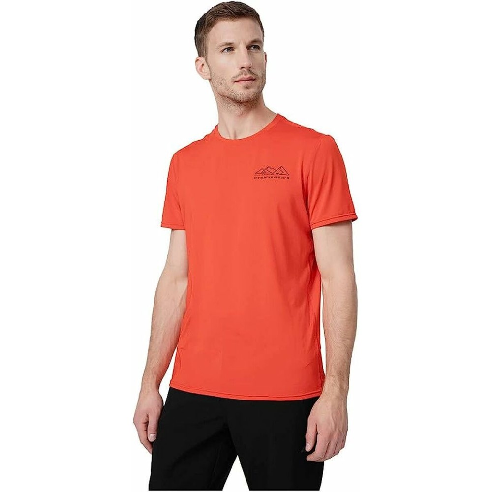 Herren Kurzarm-T-Shirt 4F Fnk M209 Rot