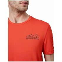 Herren Kurzarm-T-Shirt 4F Fnk M209 Rot