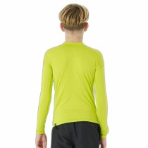 Kurzarm-T-Shirt für Kinder Rip Curl Corps L/S Rash Vest  Gelb Brandung Lycra