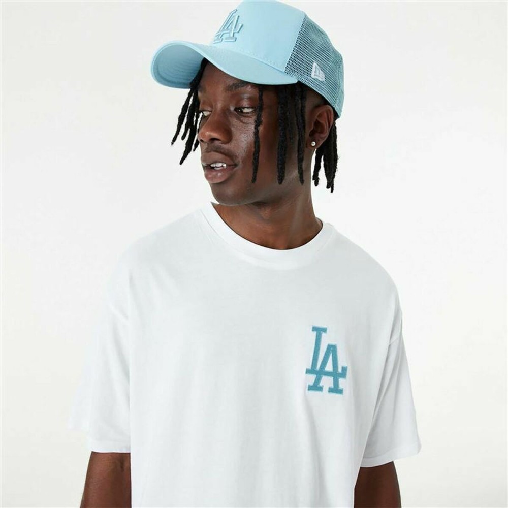 t-shirt de basket New Era MLB League Essentials LA Dodgers Blanc