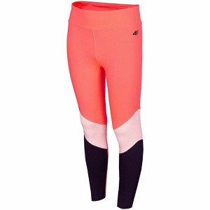 Leggings de Sport pour Enfants 4F JSPDF003 Neon Rose