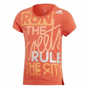 T shirt à manches courtes Enfant Adidas Graphic Tee Orange