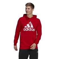 Men’s Hoodie Adidas Essentials Big Logo Red