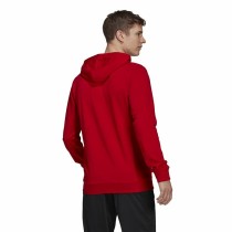 Herren Sweater mit Kapuze Adidas Essentials Big Logo Rot