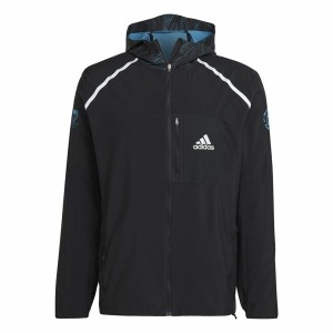 Sportjackefür Herren Adidas Marathon For the Oceans Schwarz