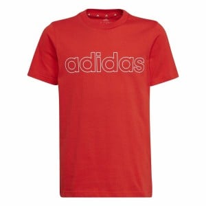 T shirt à manches courtes Enfant Adidas Essentials  Rouge