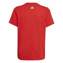 Kurzarm-T-Shirt für Kinder Adidas Essentials  Rot