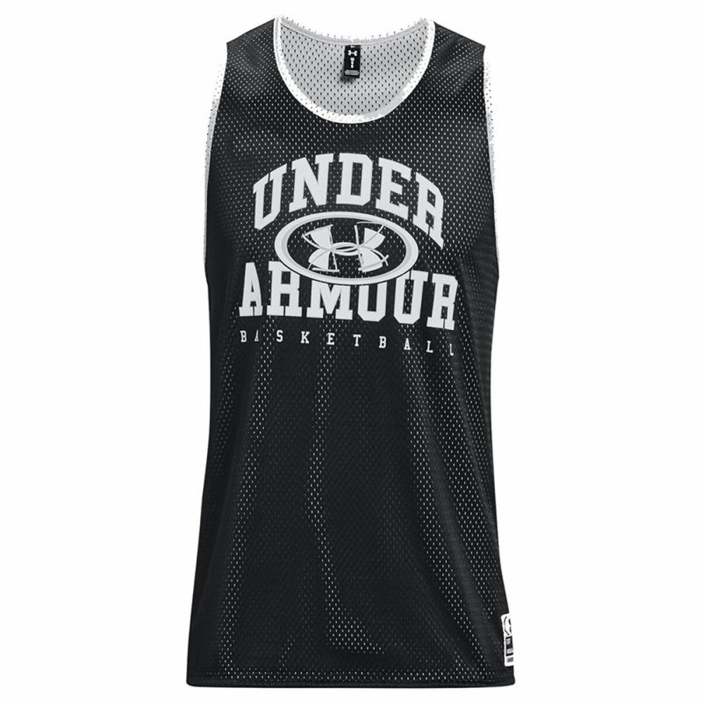 Basketball-T-Shirt Under Armour Baseline Schwarz