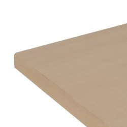 Console Naturel Bois de pin Bois MDF 106 x 35 x 75 cm