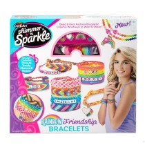 Kit de création de bracelets Cra-Z-Art Friendship Plastique 15 x 23 x 0,1 cm (4 Unités)