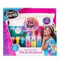 Bastelspiel Cra-Z-Art SHIMMER N SPARKLE-SET TIE&DYE 4 Stück