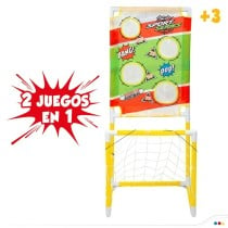 Zielschießen-Spiel Colorbaby Zielscheibe Fussballtor 48,5 x 113 x 35,5 cm (2 Stück)