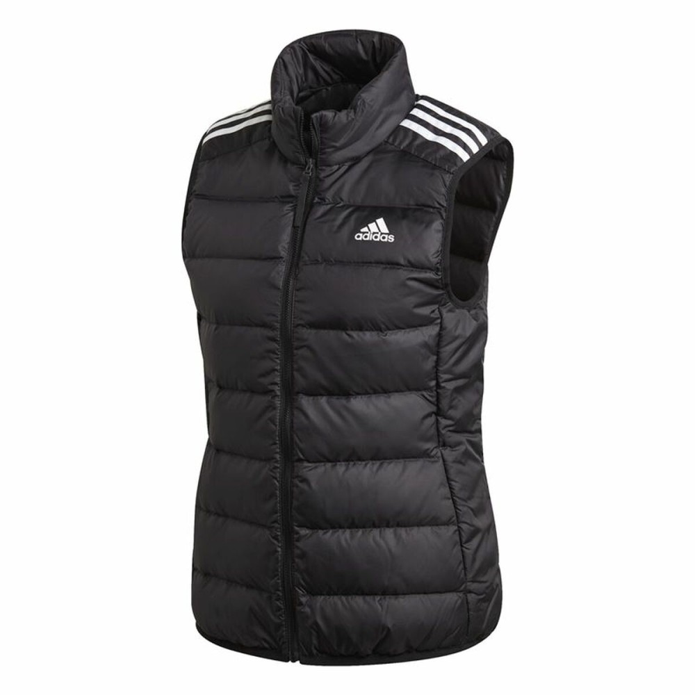 Veste de Sport pour Femme Adidas Ess Down Blanc Noir Gilet